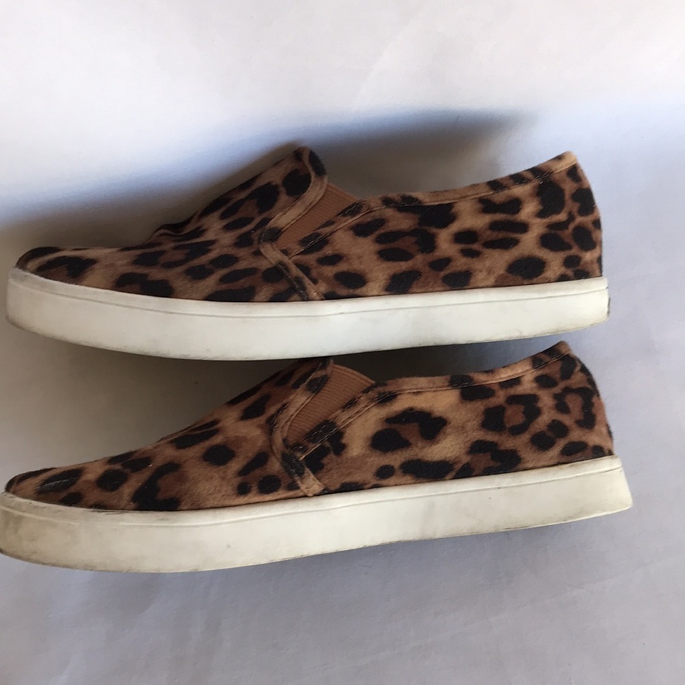 Report Leopard Print Slip-On Sneakers, Size 7m - image 4